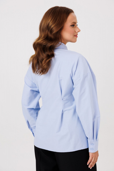 Рубашка Marshop М203 голубой - фото 7