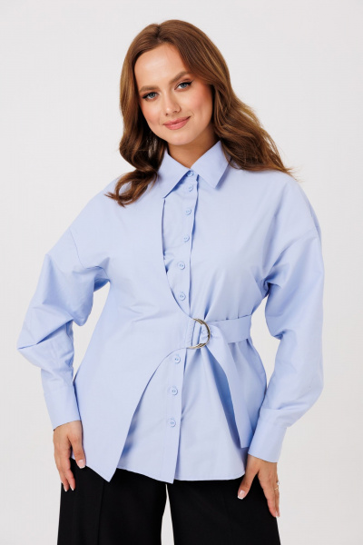 Рубашка Marshop М203 голубой - фото 2