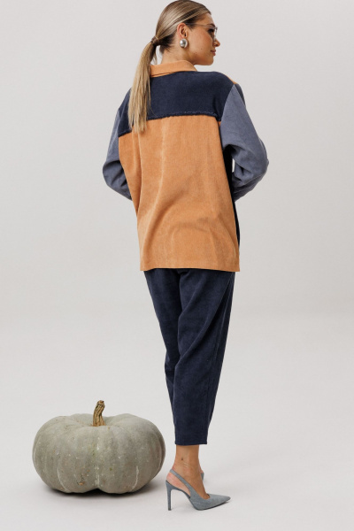 Брюки Anelli 1747 глубина_ночи - фото 7