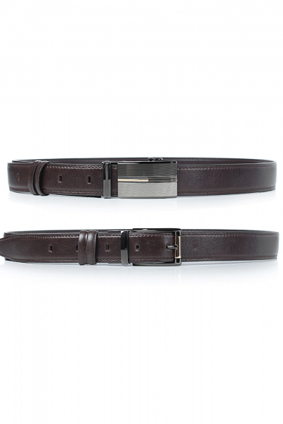 Ремень Galanteya 9525.25с2206к45 2р кор.т/коричн - фото 3