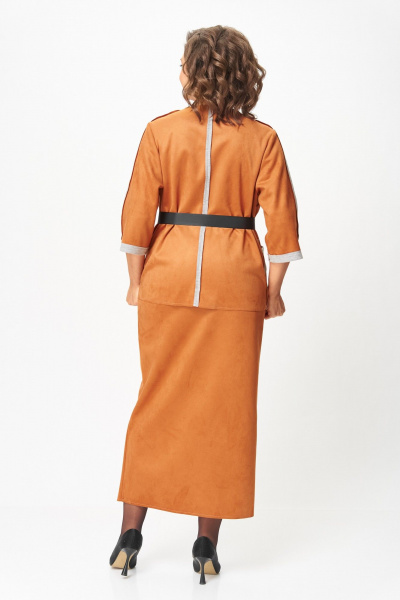 Жакет, юбка Michel chic 1388/1 рыжий - фото 4