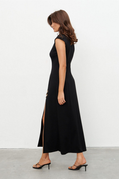Платье KaVaRi 1131 черный - фото 6