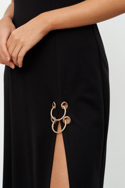 Платье KaVaRi 1131 черный - фото 5