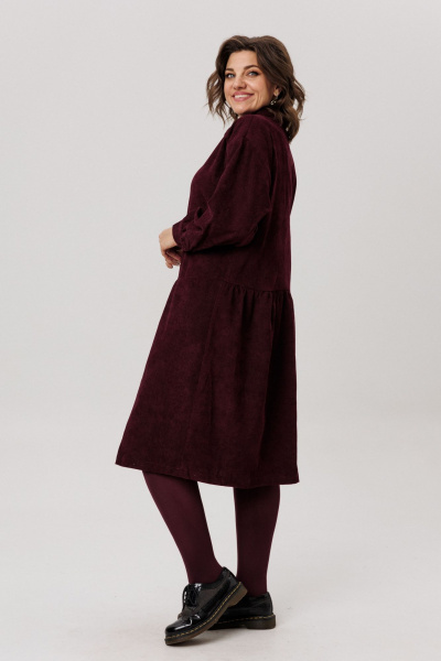 Платье Anelli 1730 морозная_вишня - фото 8