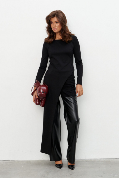 Брюки KaVaRi 3014 черный - фото 4