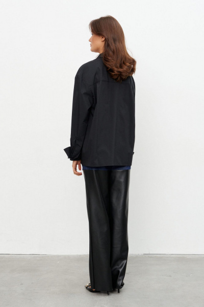 Брюки KaVaRi 3014.2 темно-синий_черный - фото 7