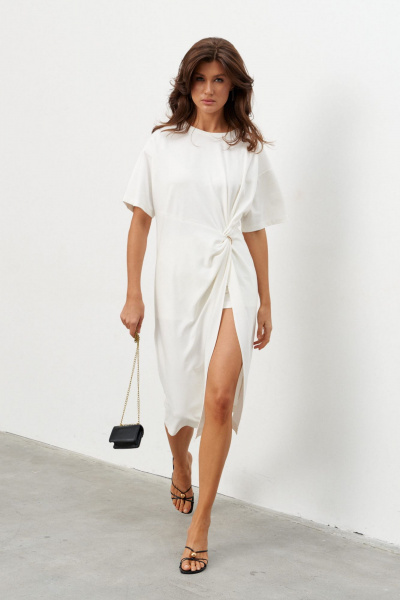 Платье KaVaRi 1136.1 белый - фото 4