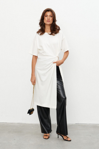 Платье KaVaRi 1136.1 белый - фото 7