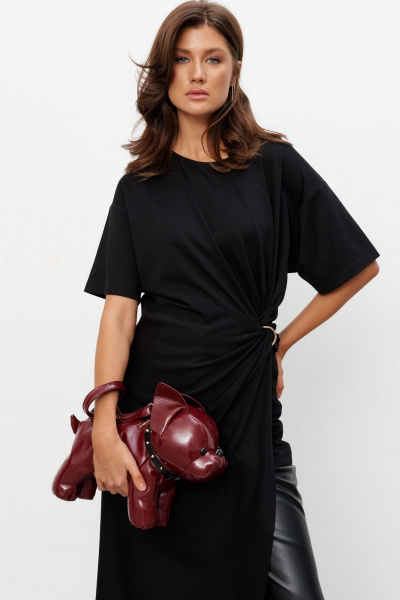 Платье KaVaRi 1136 черный - фото 19