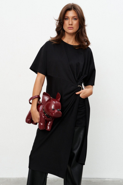 Платье KaVaRi 1136 черный - фото 18