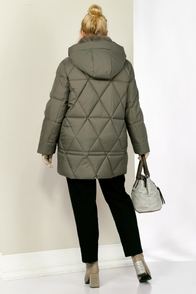 Куртка Shetti 2207 светло-оливковый - фото 9