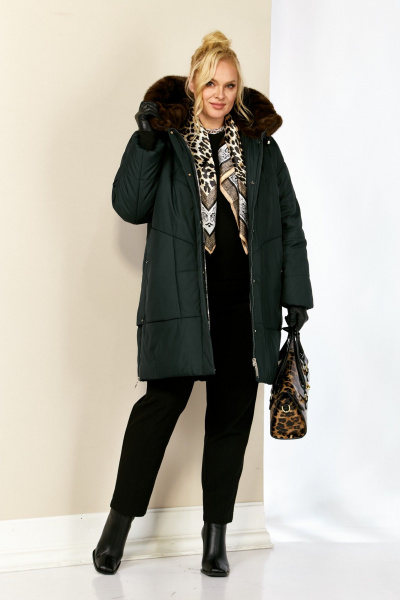 Куртка Shetti 2208 изумруд - фото 7