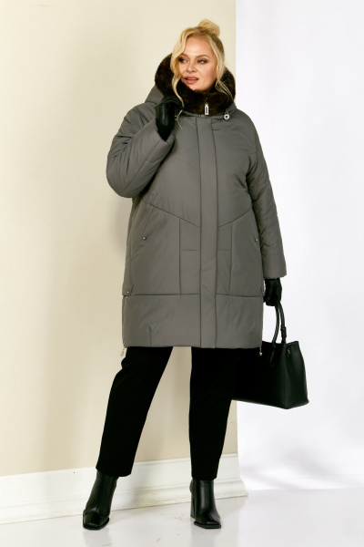 Куртка Shetti 2208 стальной - фото 7