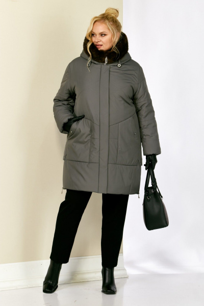 Куртка Shetti 2208 стальной - фото 4