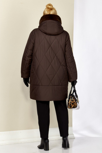 Куртка Shetti 2208 шоколад - фото 7