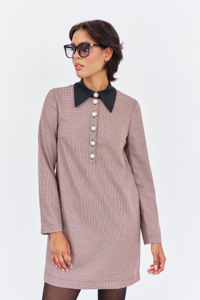 Платье FLAIM 2015 пыльная-роза - фото 8