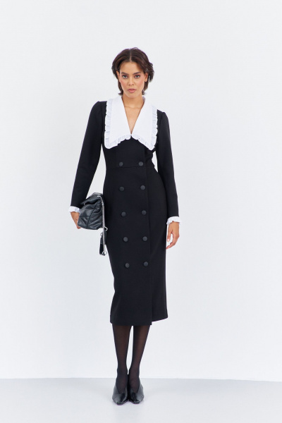 Платье FLAIM 2016 черный - фото 9