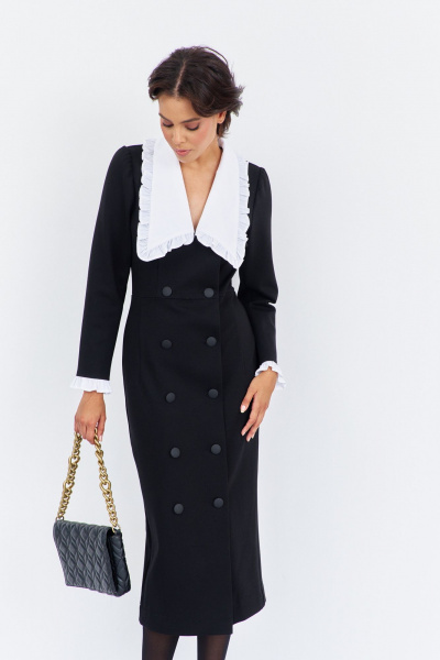 Платье FLAIM 2016 черный - фото 8