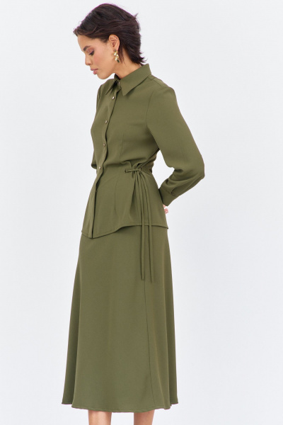 Рубашка FLAIM 2033 хаки - фото 4