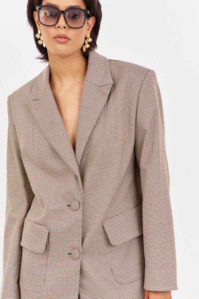 Жакет, юбка FLAIM 2049 капучино - фото 10