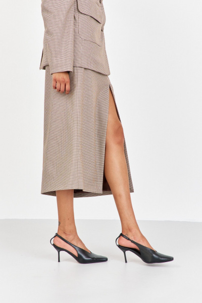 Жакет, юбка FLAIM 2049 капучино - фото 3