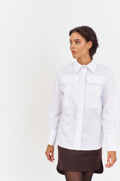 Рубашка FLAIM 2058 белый - фото 6