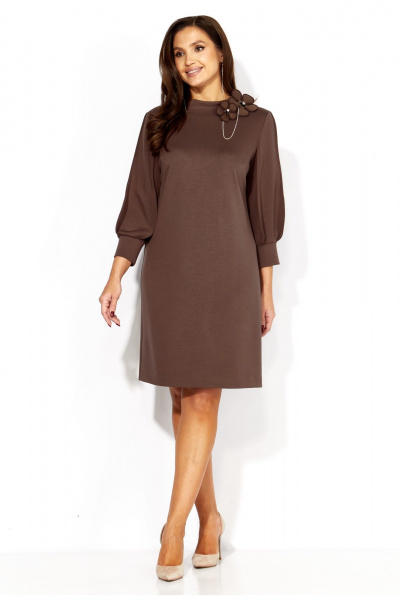 Платье, украшение TAiER 1313 шоколад - фото 2