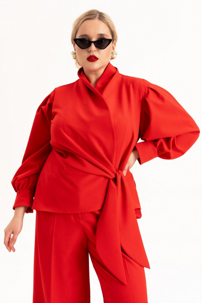 Блуза, брюки Новелла Шарм А4114-3 - фото 4