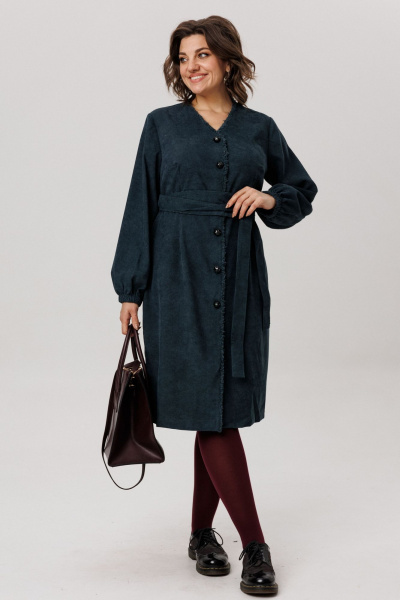 Платье Anelli 1729 можжевеловая_ветвь - фото 5