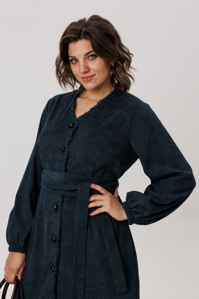 Платье Anelli 1729 можжевеловая_ветвь - фото 3