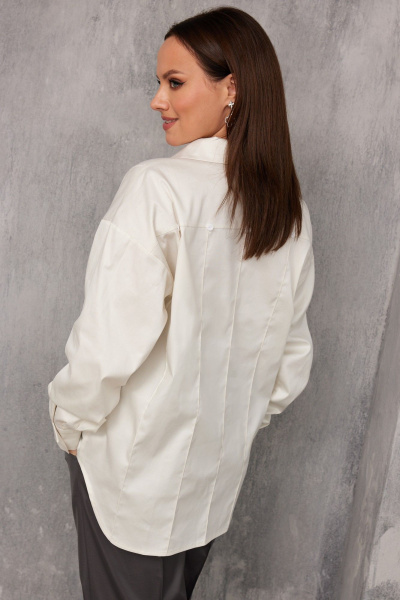Блуза BegiModa 4144 сливочный - фото 2