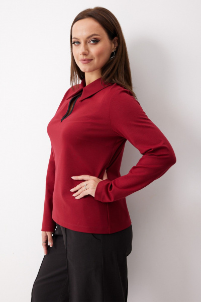 Лонгслив BegiModa 4147 бордо - фото 8
