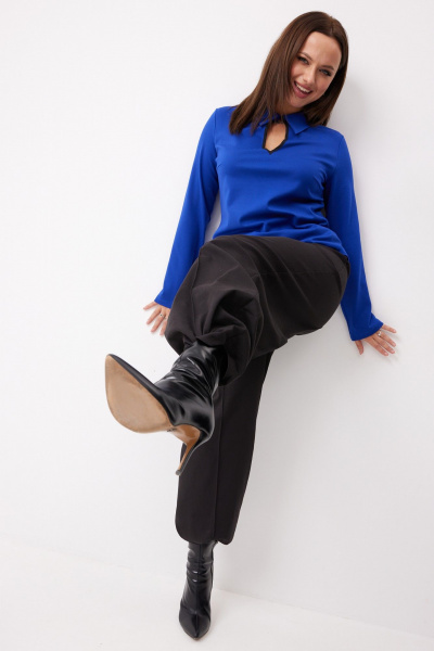 Лонгслив BegiModa 4147 василек - фото 4