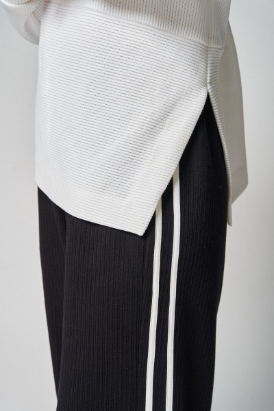Брюки, джемпер Laikony L-483 белый+черный - фото 7