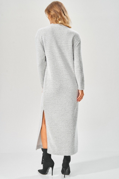 Платье Laikony L-573 серый_зигзаг - фото 14