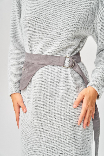 Платье Laikony L-573 серый_зигзаг - фото 8