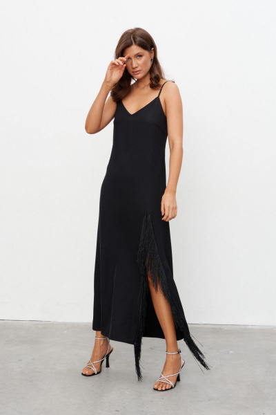 Платье KaVaRi 1126 черный - фото 4