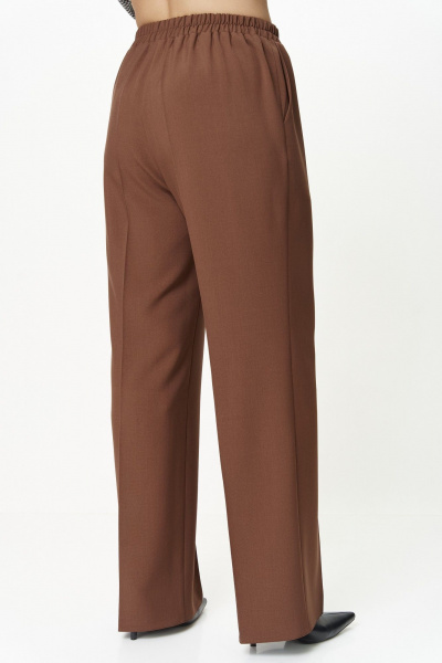 Брюки, туника Aira Style 24244 шоколад - фото 10