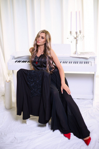 Жакет Golden Valley 3068 черный - фото 4