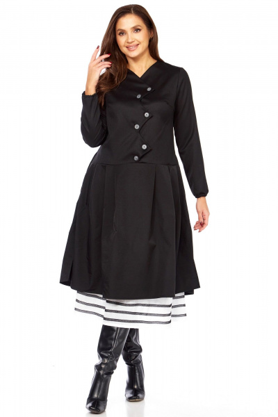 Платье Celentano lite 5062 черный - фото 8