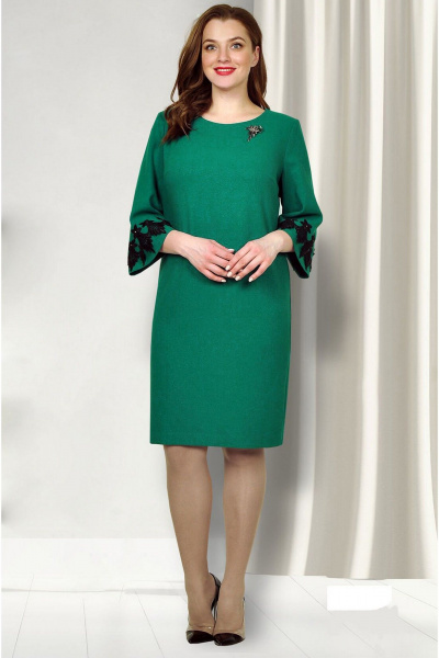 Платье Fortuna ШЖ 645 зелень - фото 1