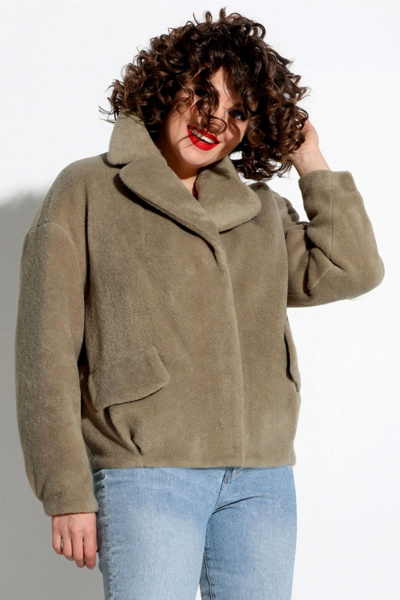 Жакет Erika 1149-2 болотный - фото 2