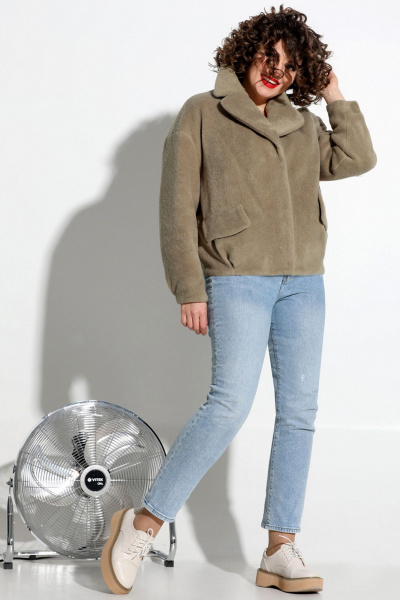 Жакет Erika 1149-2 болотный - фото 1