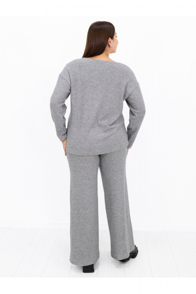 Брюки, джемпер Ollsy 05152 серый - фото 8