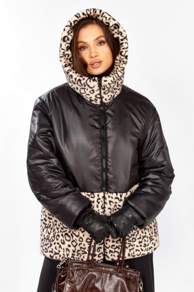 Куртка Lady Secret 7296 черный - фото 4