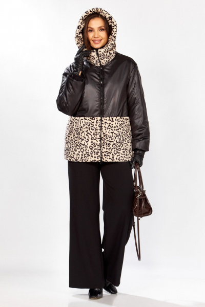 Куртка Lady Secret 7296 черный - фото 7