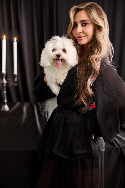 Брюки, топ, туника Golden Valley 6743 черный - фото 5