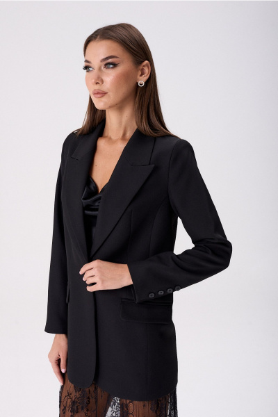 Жакет Lady Line 0225 черный - фото 2