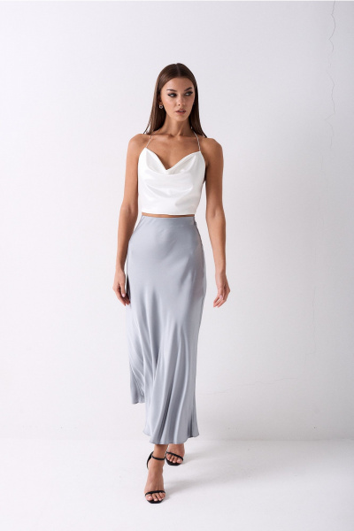 Топ Lady Line 0525 молочный - фото 8