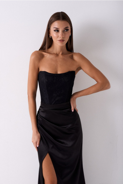 Корсет, юбка Lady Line 0625 черный - фото 4